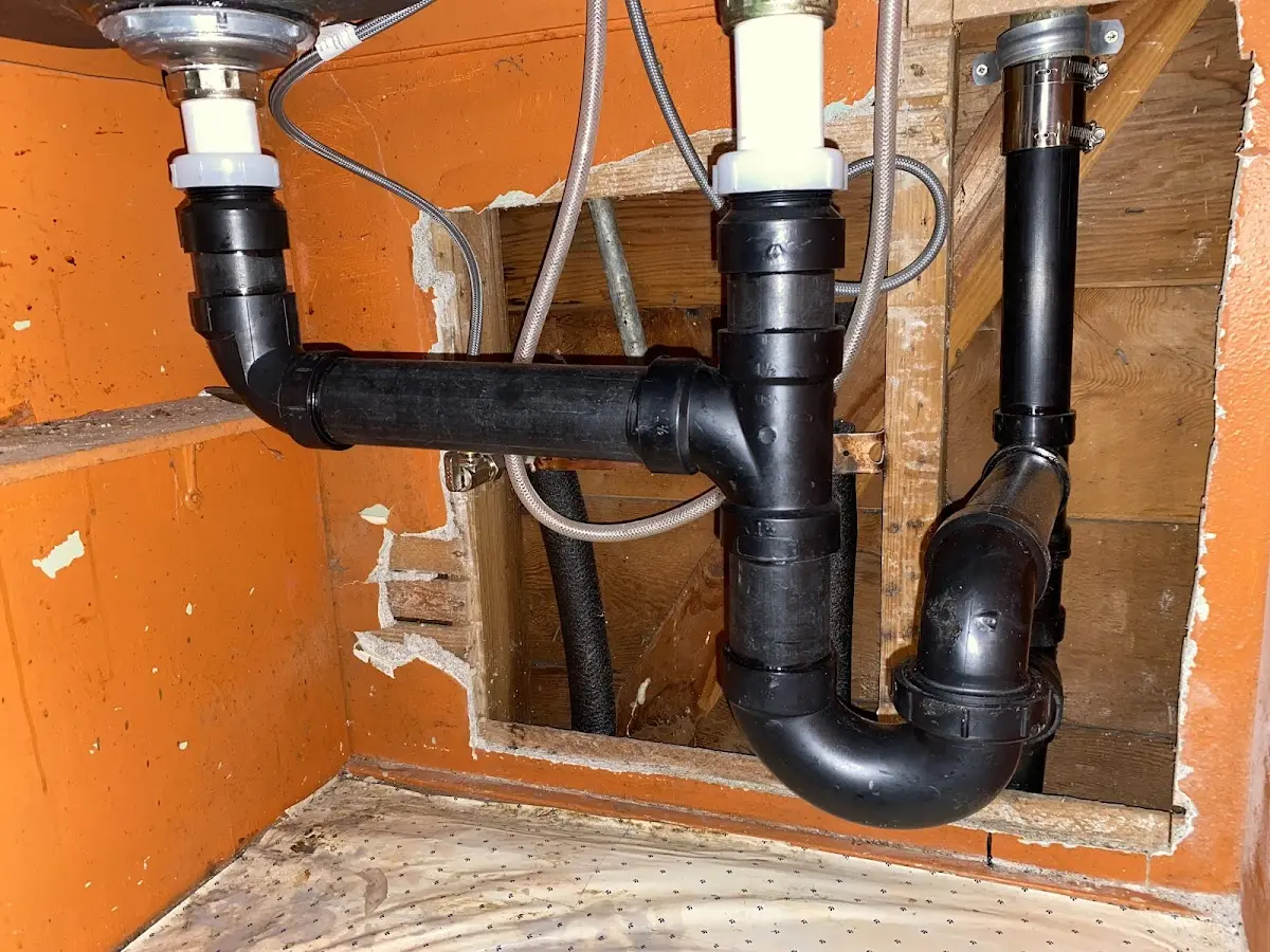 Professional Pipe Bursting equipment and tools on the job in Saugatuck